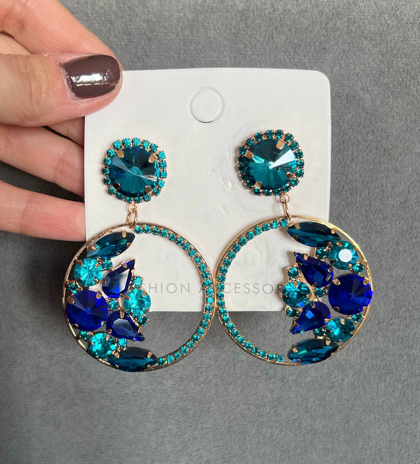 Maxi Aros - Metálico con tonos azules