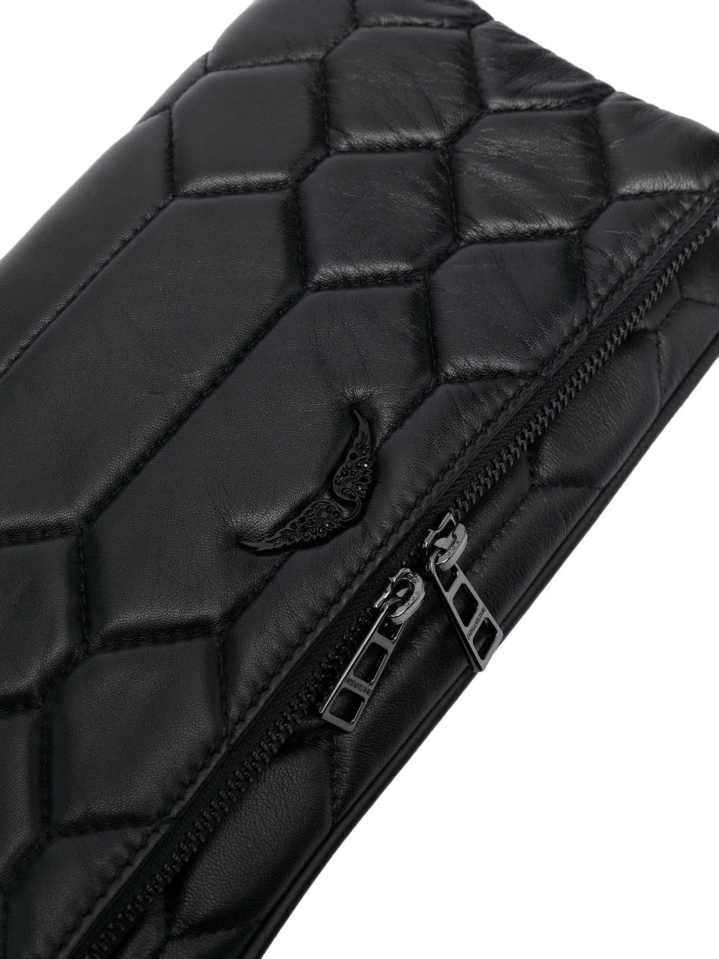 Cartera Z&V Rock Acolchada Negra