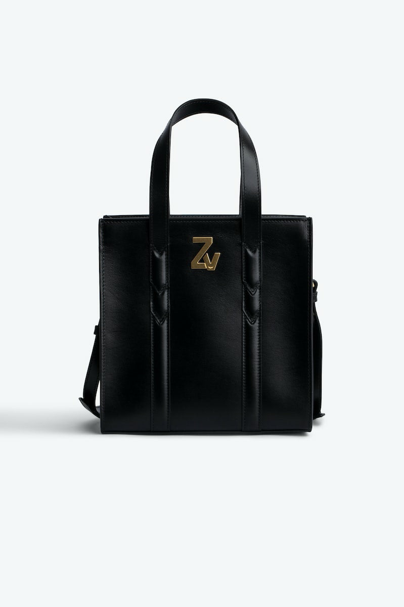 Bandolera Z&V Negro logo dorado XS