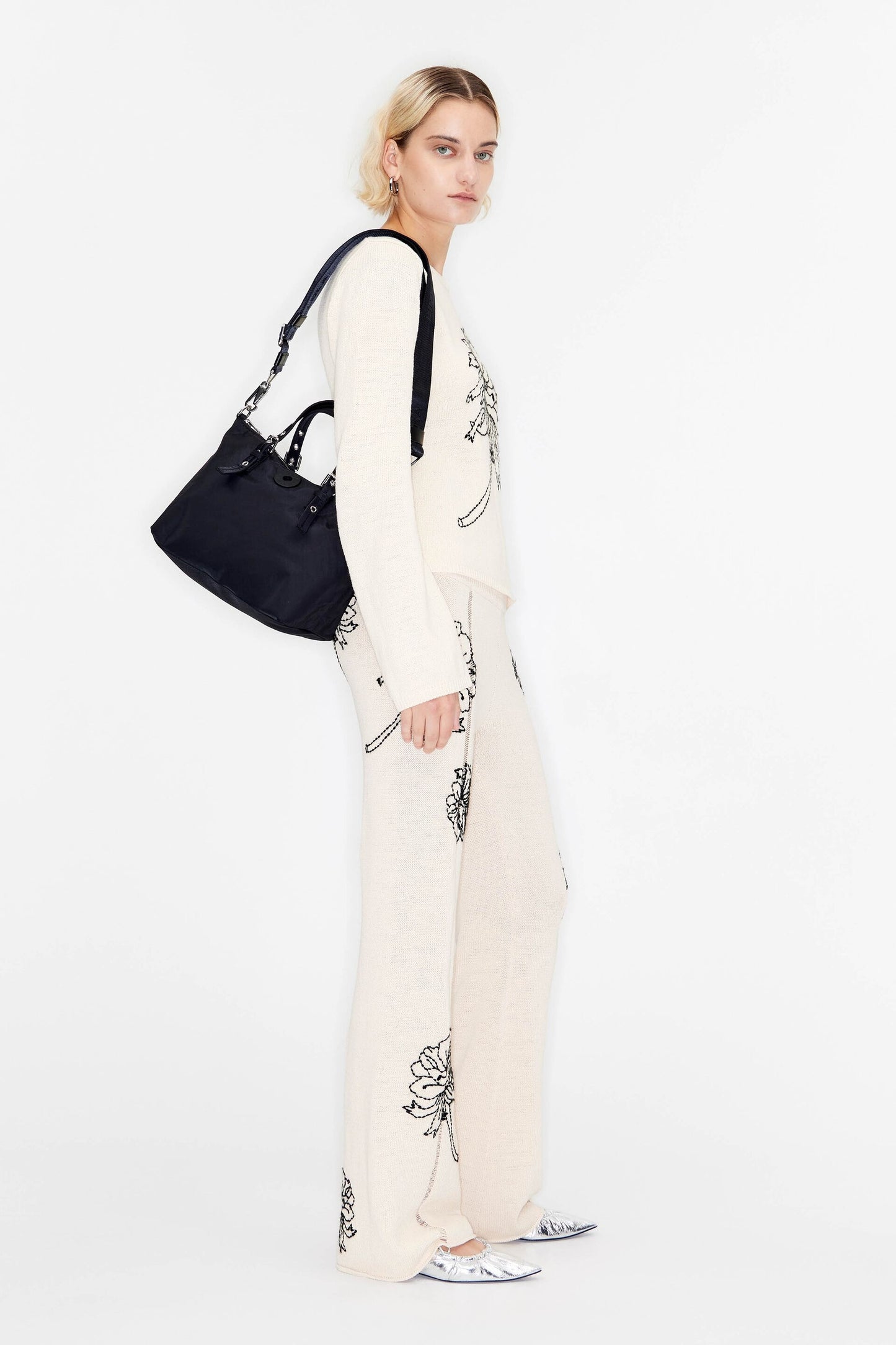 Cartera ByL Nylon Negra
