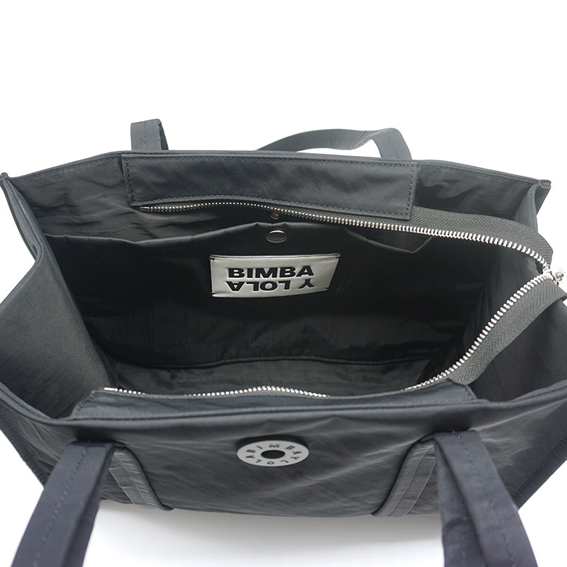 Cartera ByL Nylon Negro + Llavero