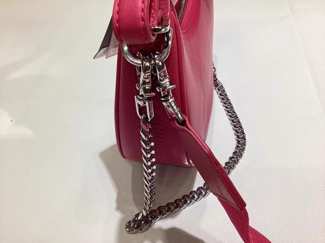 Cartera Cuero Z&V Moonrock Fucsia