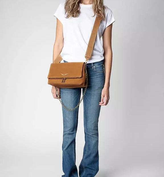 Cartera Cuero Rocky Z&V Cafe