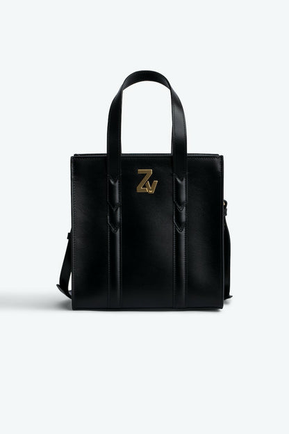 Bandolera Z&V Negro logo dorado XS